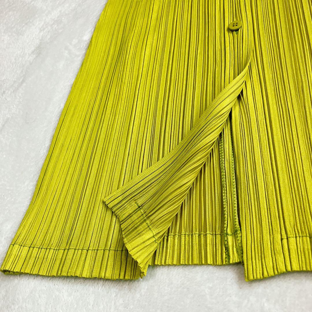 プリーツプリーズ イッセイミヤケ★フレンチスリーブ チュニック シャツワンピース