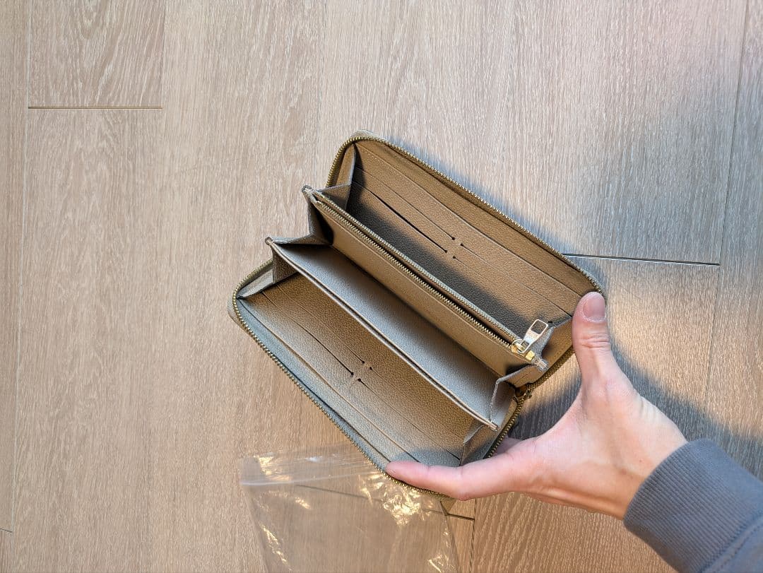 ルイヴィトン モノグラム ジッピーウォレット アンプラント M69034