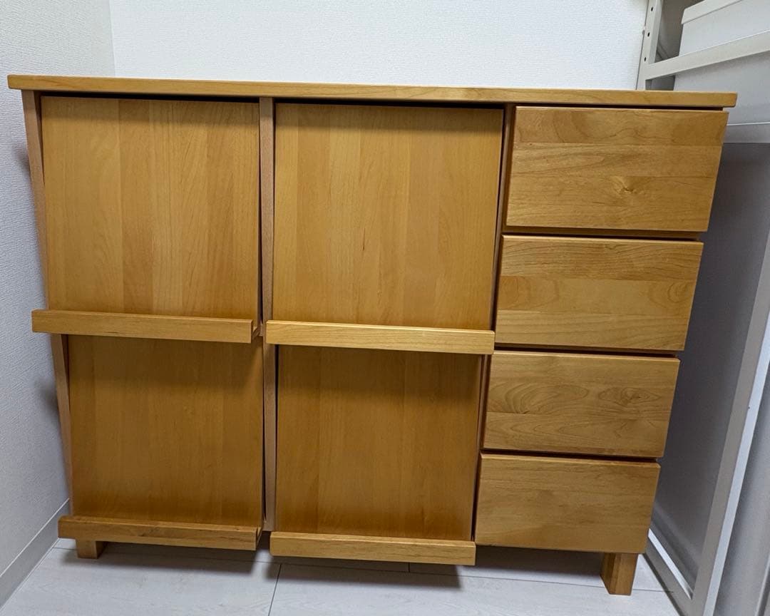 木製フラップキャビネット（日本製）