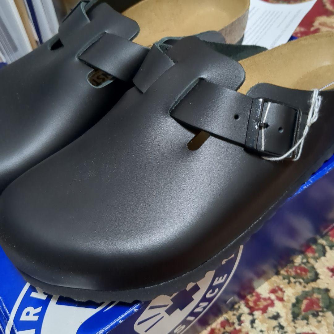 BIRKENSTOCK Boston BS ブラック 42 ボストン 27cm