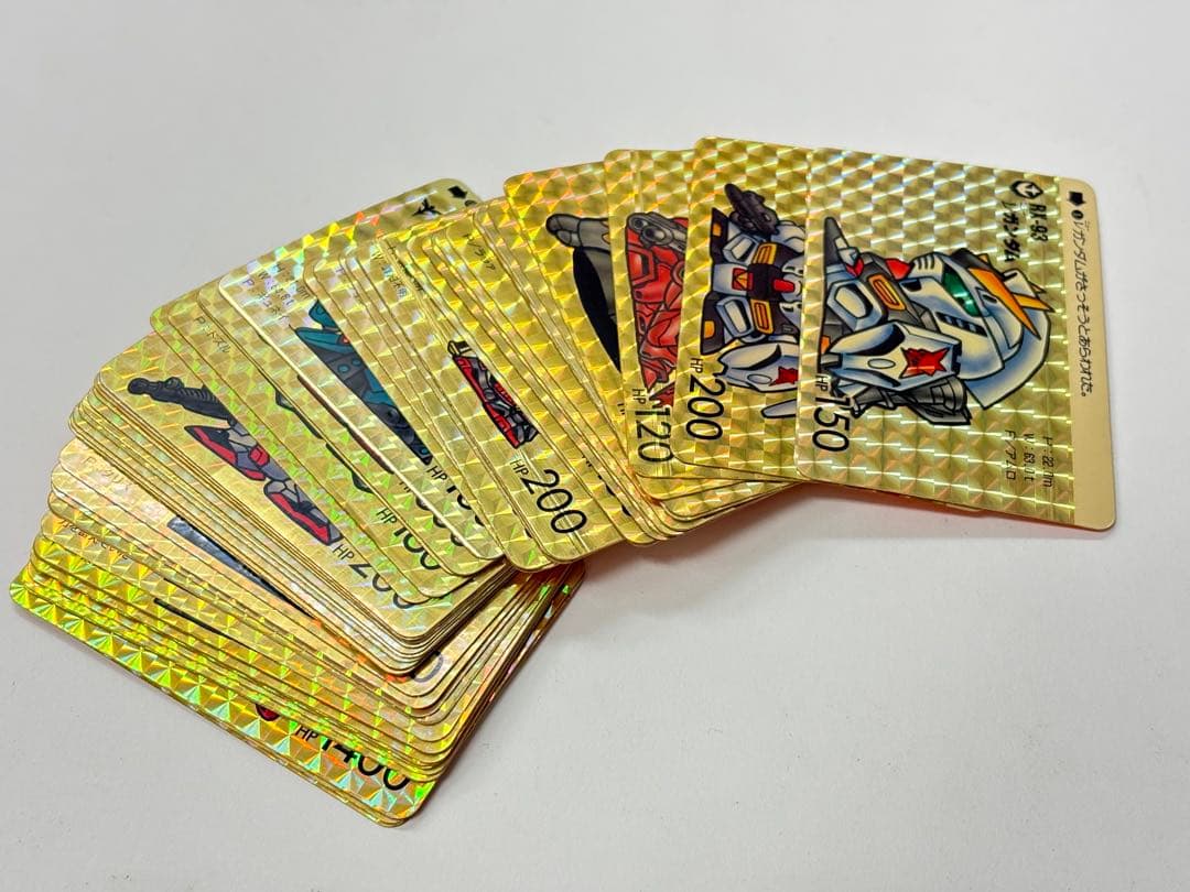 ガンダム ホログラムカードセット 51枚