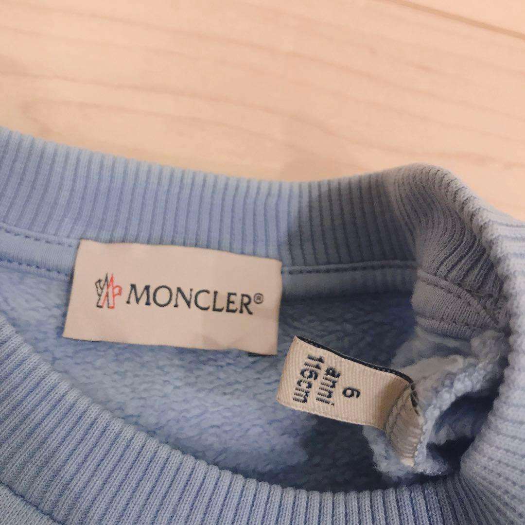 モンクレール　キッズ　トレーナー　ビックロゴ　110 MONCLER