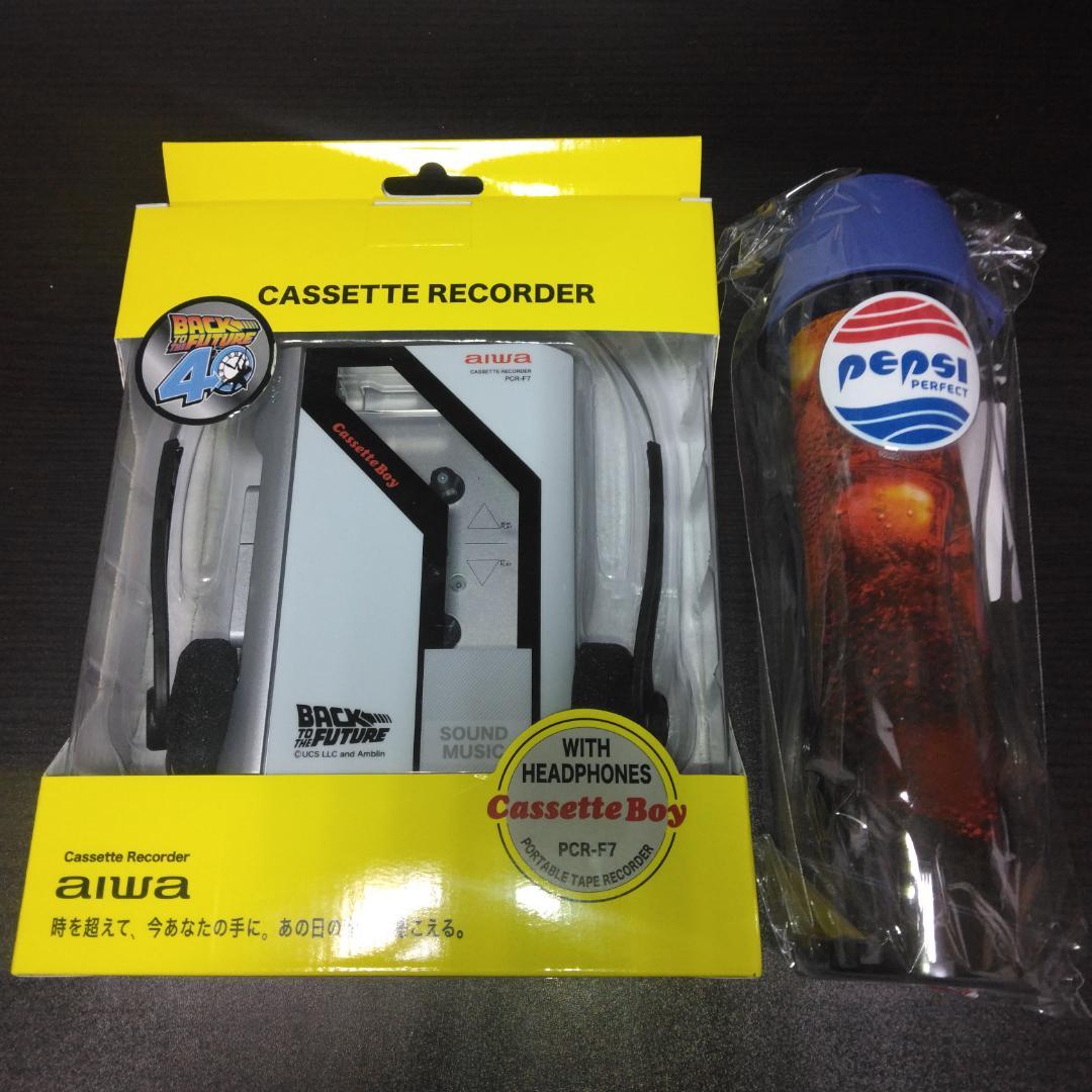 バックトゥザフューチャー 40周年記念 カセットレコーダー ペプシボトル