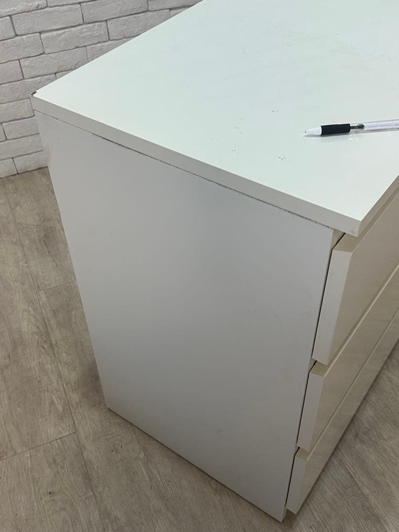 【送料込みDBABN】イケア　チェスト　棚　タンス　洋服　マルム　MALM