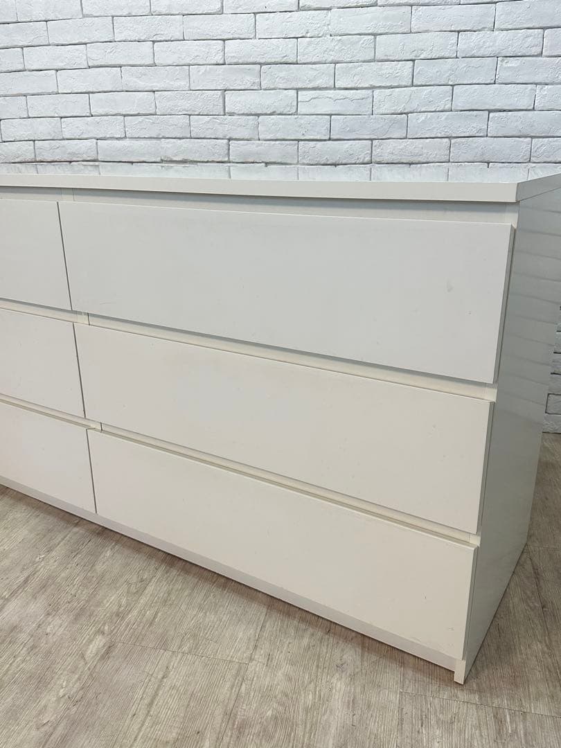 【送料込みDBABN】イケア　チェスト　棚　タンス　洋服　マルム　MALM