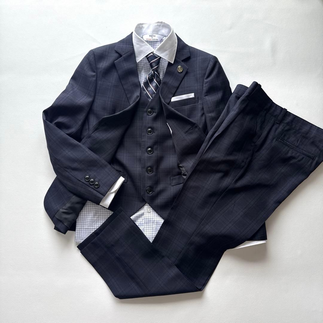 waltz by BEAMS DESIGN スーツ 6点セット150㎝　チェック