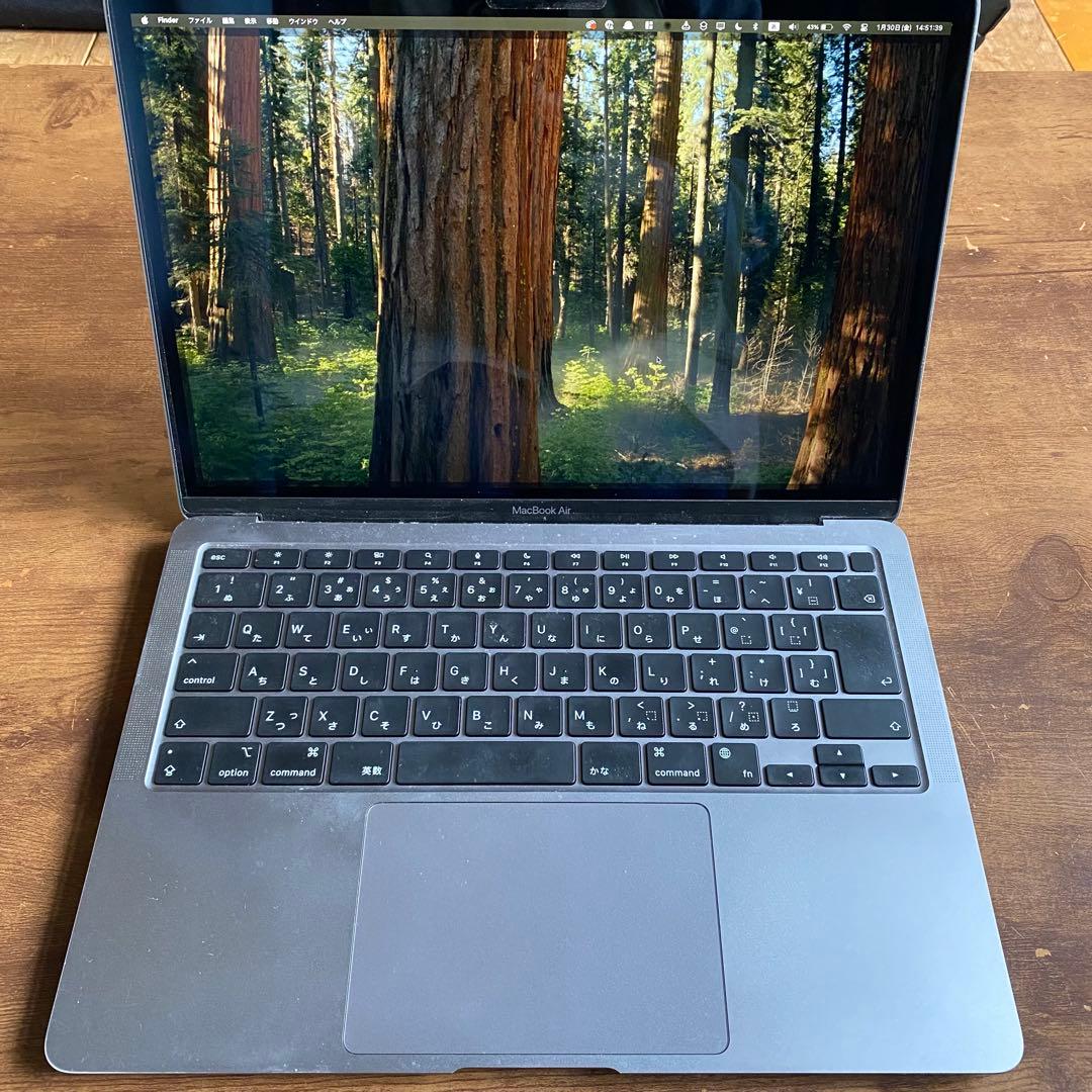 MacBookAir (M1,2020,13.3インチ,256GB,
