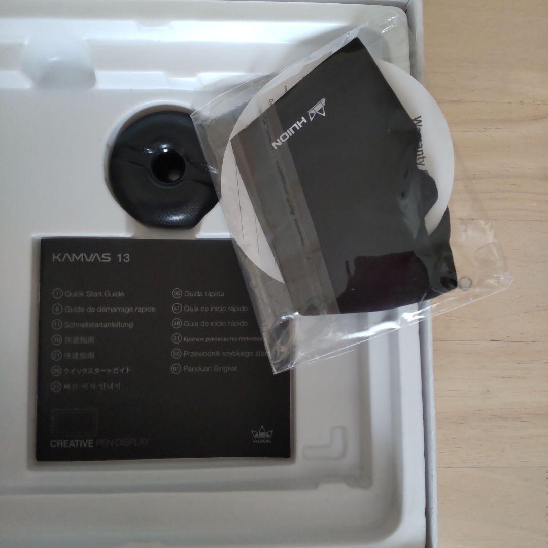 【ましゅー】HUION KAMVAS 13 液晶ペンタブレット本体