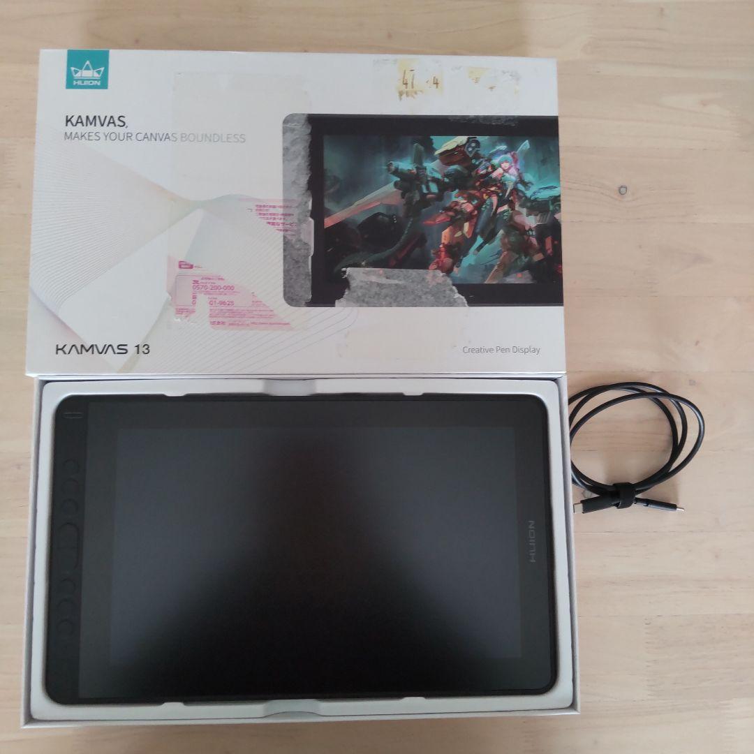 【ましゅー】HUION KAMVAS 13 液晶ペンタブレット本体