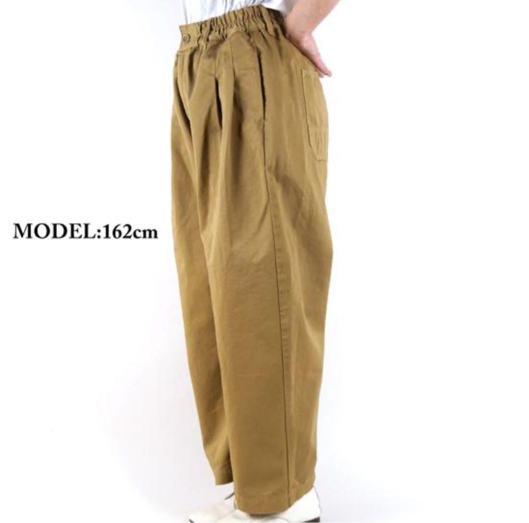 新品サザンカバイツリーズ カーキ バナナトラウザー Size1