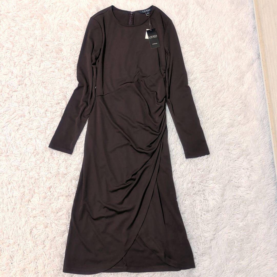 23SS 新品 ローレンラルフローレン ストレッチジャージー ワンピース 4