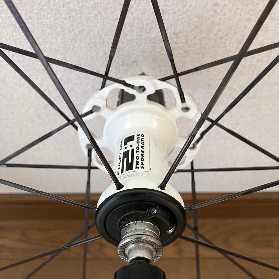 【美品】Fulcrum racing3フルクラム 完組ホイール 2wayfit