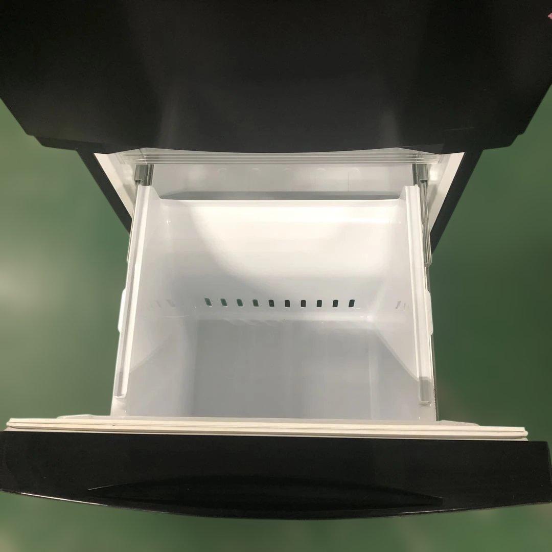 TOSHIBA ブラック 2ドア冷蔵庫 GR-T15BS 単身用冷蔵庫