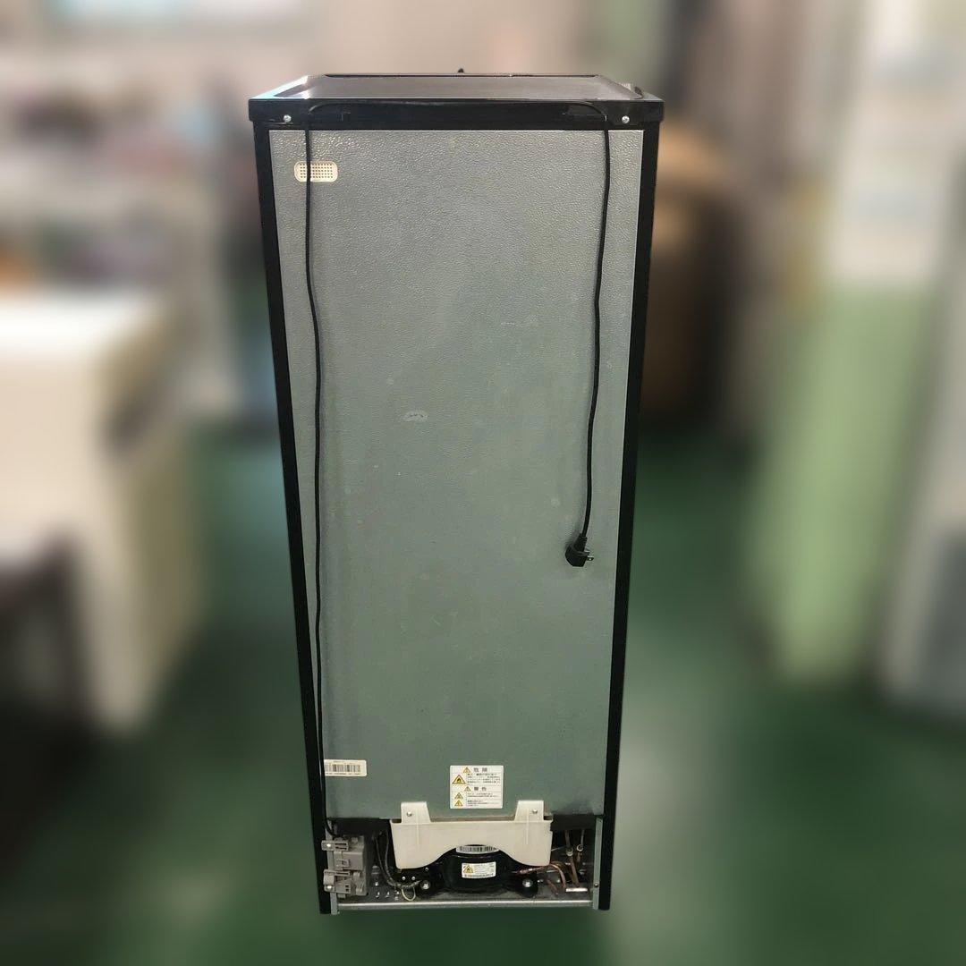 TOSHIBA ブラック 2ドア冷蔵庫 GR-T15BS 単身用冷蔵庫