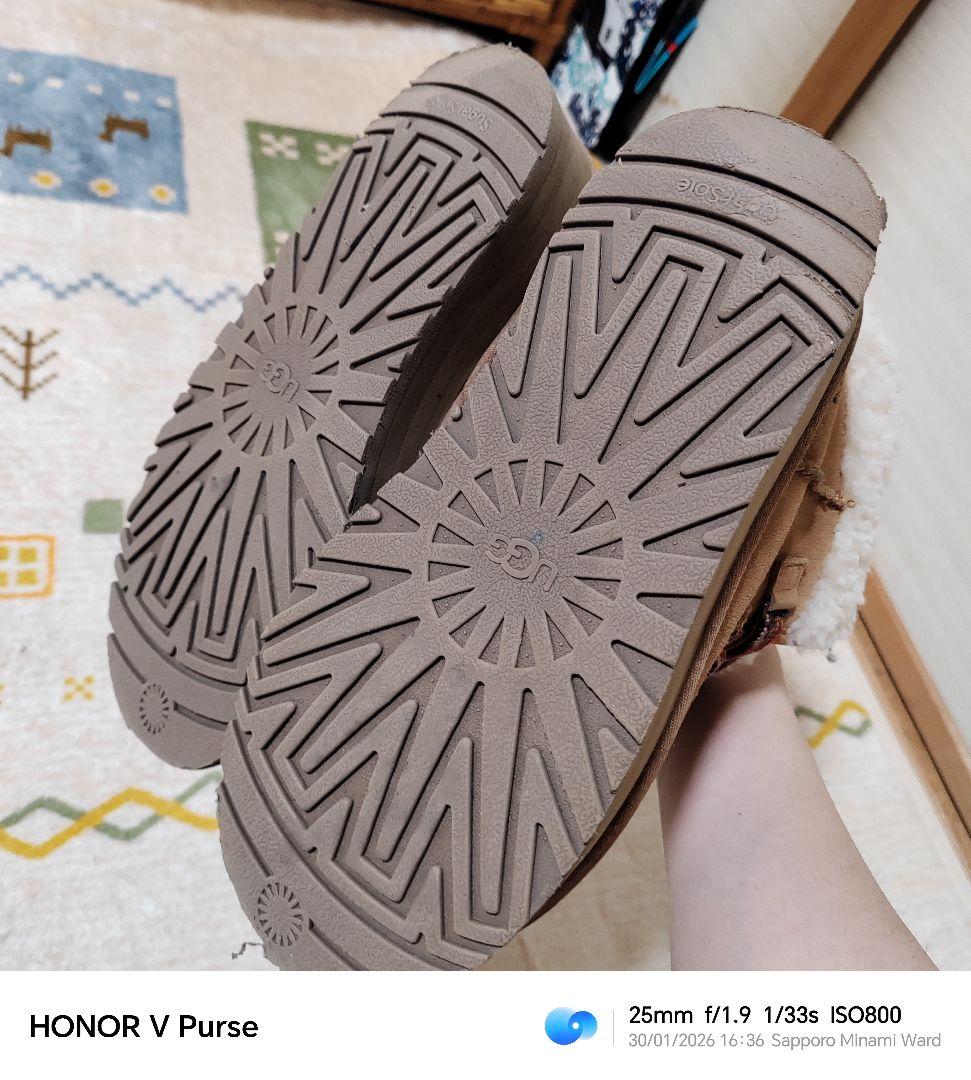 UGG ムートンブーツ ブラウン funkarra 23cm