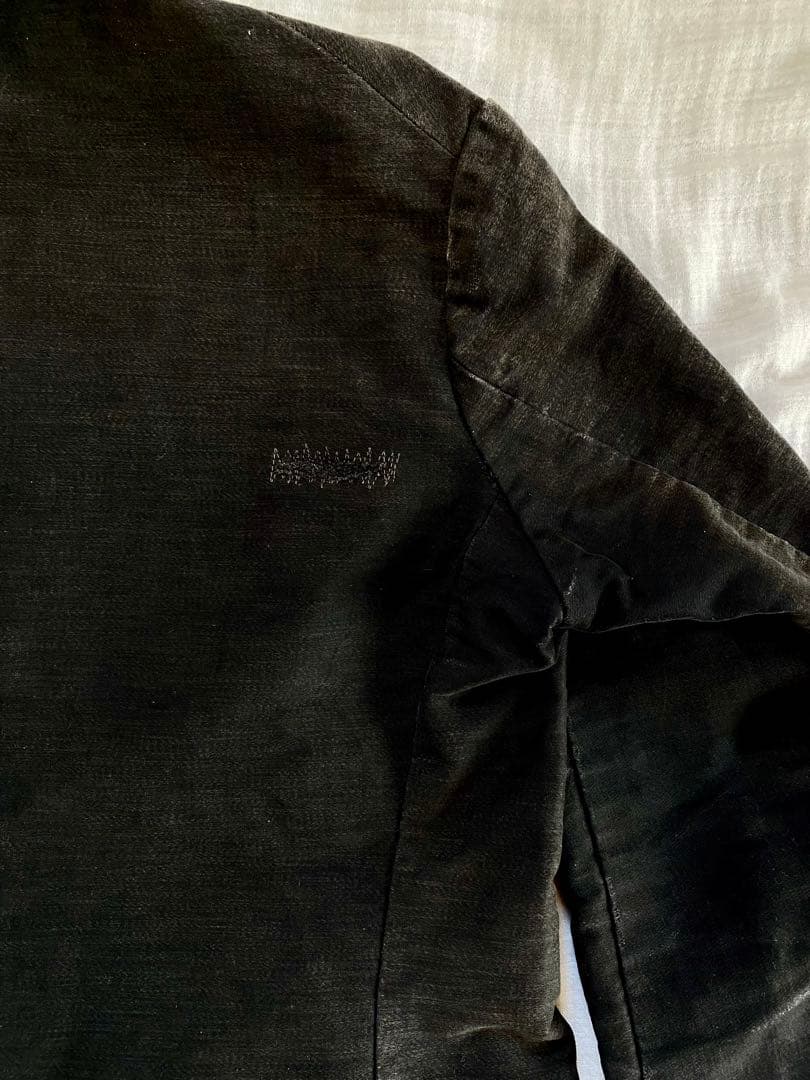 40's ブラックモールスキン　テーラードタイプ