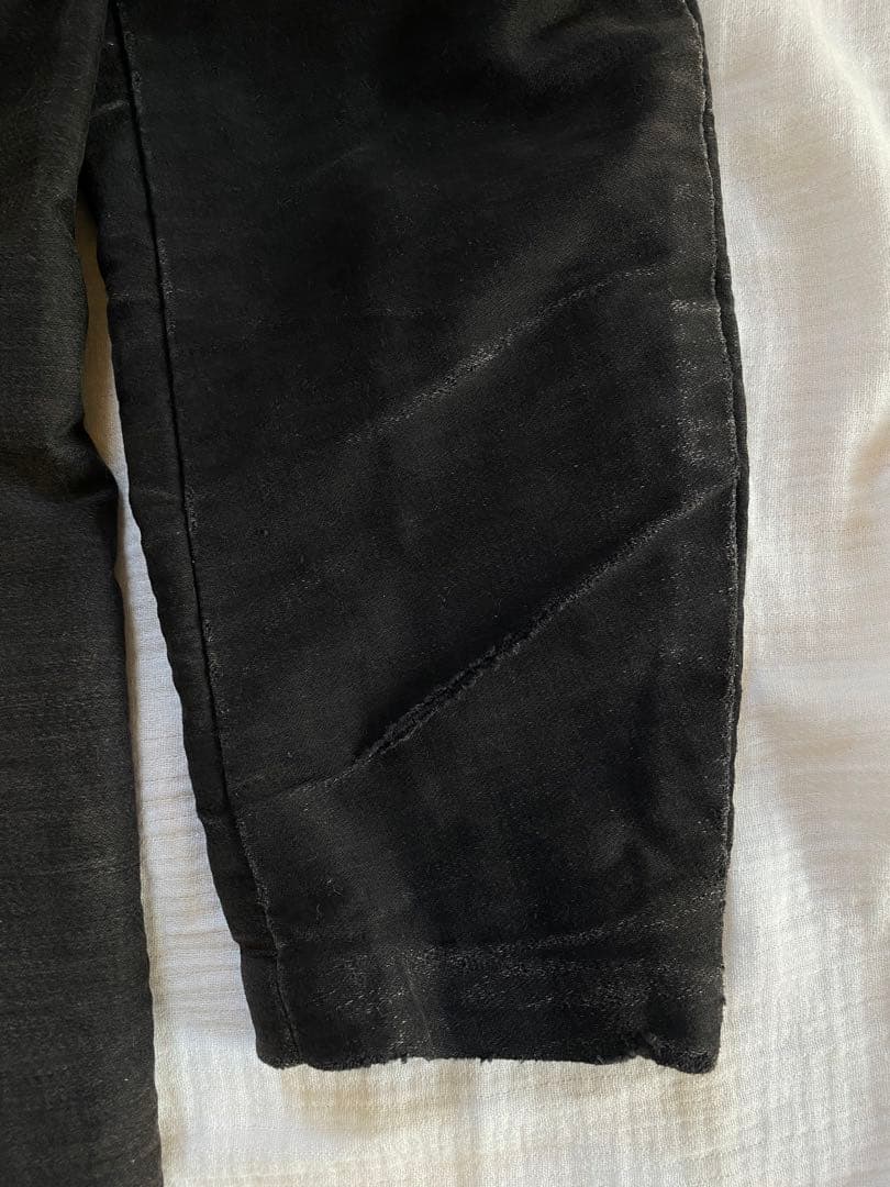 40's ブラックモールスキン　テーラードタイプ