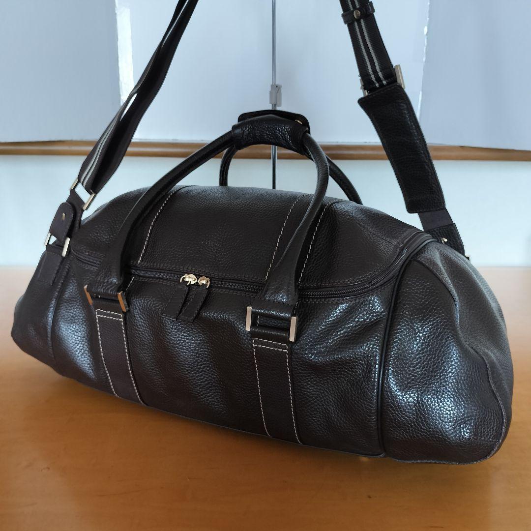 Dunhill ダンヒル イタリア製 レザー 2way ボストンバッグ