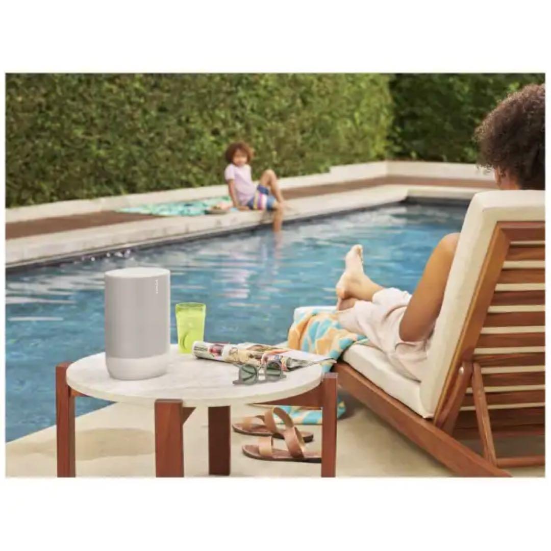 【新品】WiFiスピーカー Sonos Move ルナーホワイト