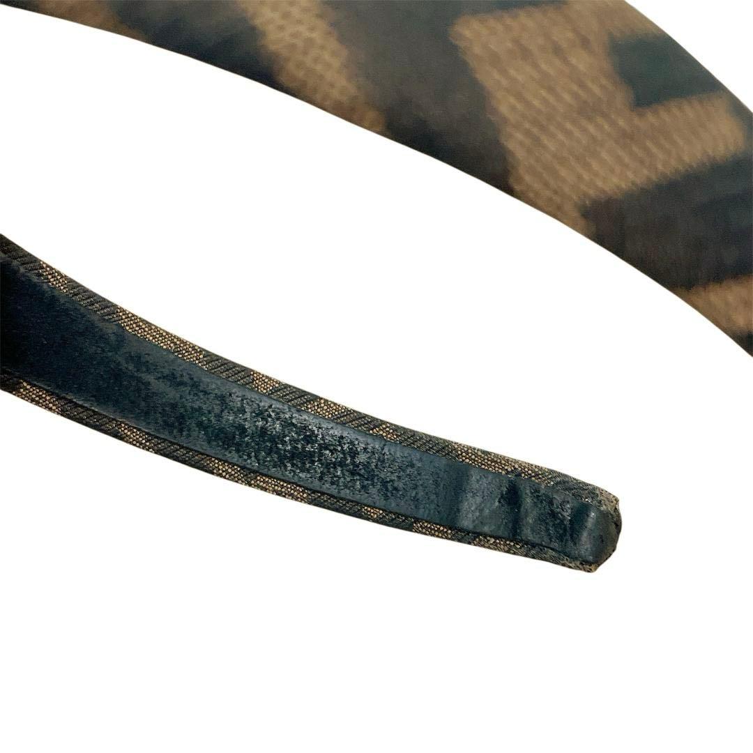 FENDI カチューシャ ヘアバンド ズッカ柄　FFロゴ　m480