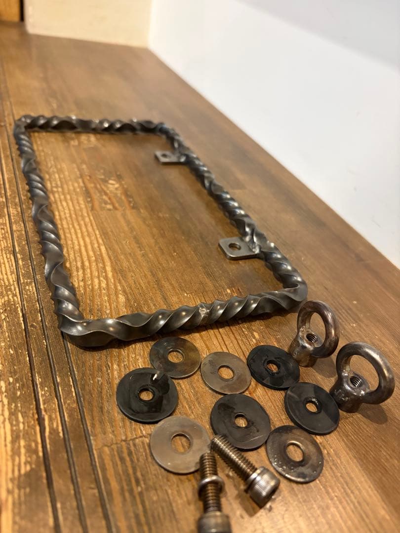 ツイストナンバーフレーム ハーレー チョッパー chopper 70s内寸法用