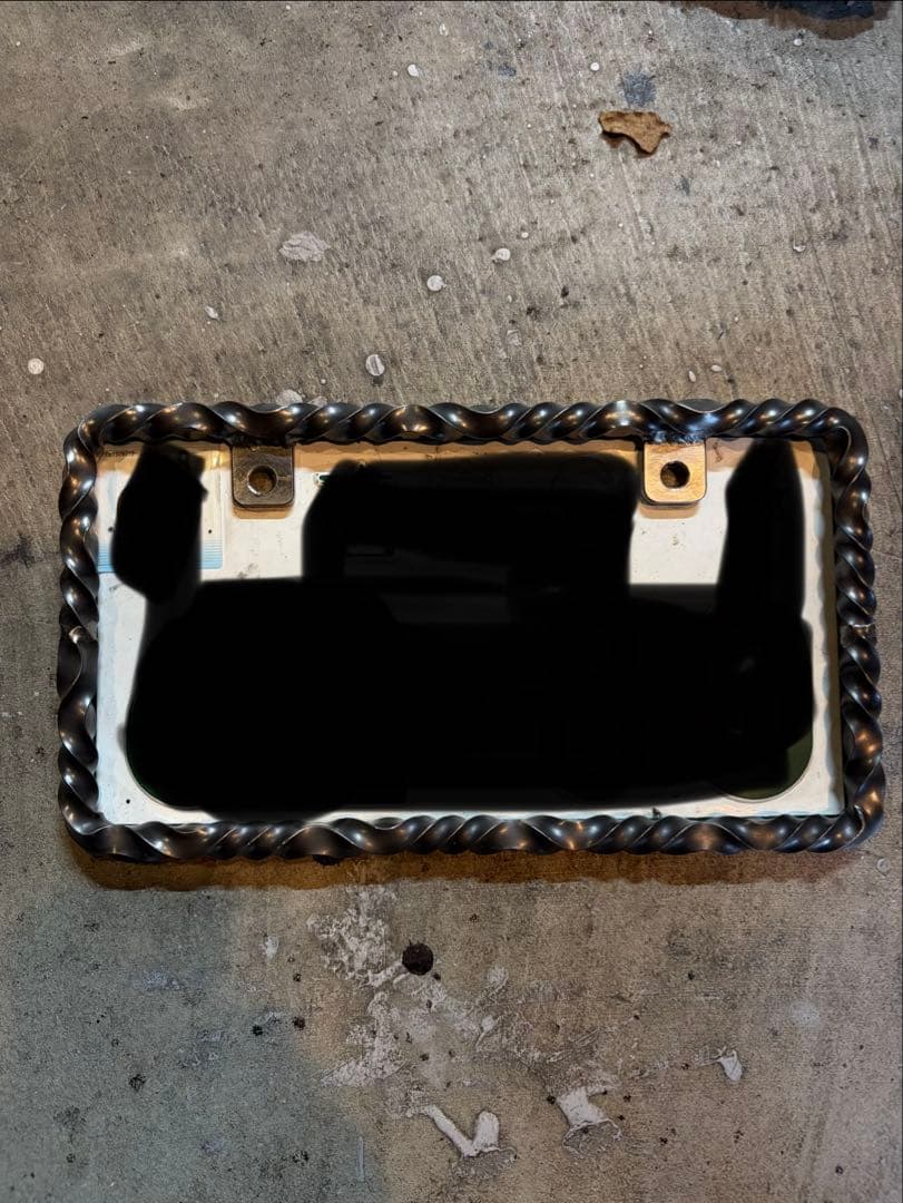 ツイストナンバーフレーム ハーレー チョッパー chopper 70s内寸法用