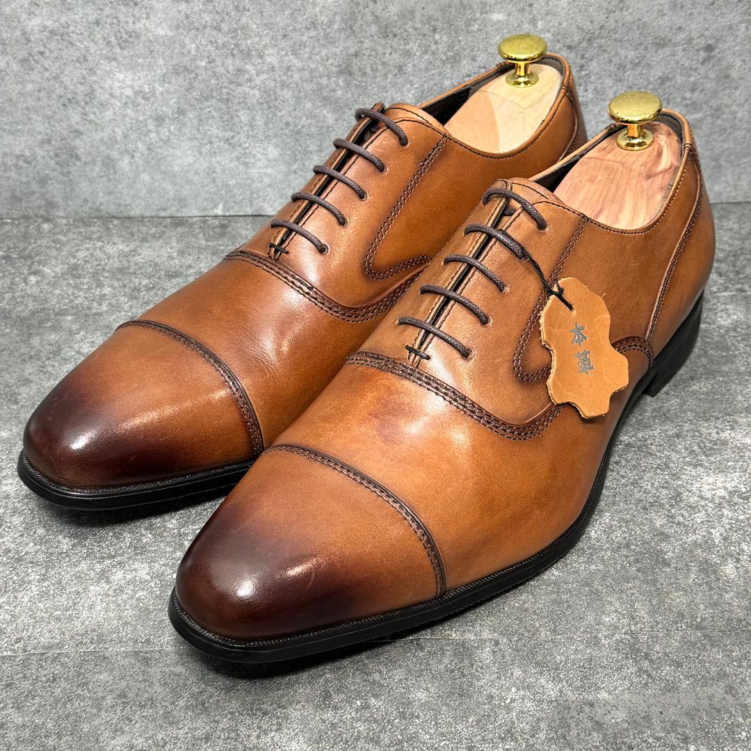 【新品】定価18700 MADRAS ペリーコレクション ストレートチップ 27
