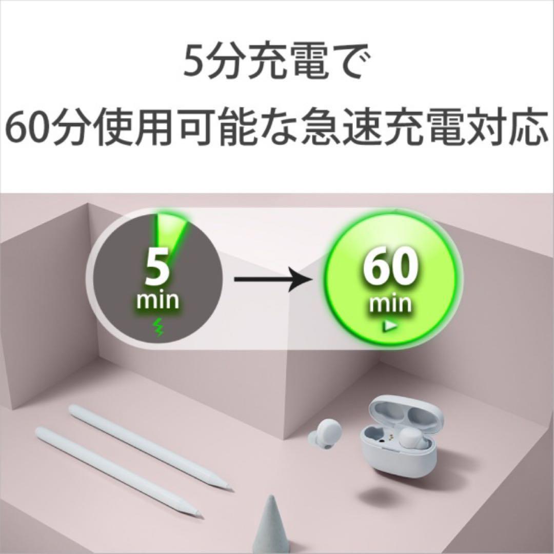 Sony ワイヤレスイヤホン ホワイト WF-LS900NWC