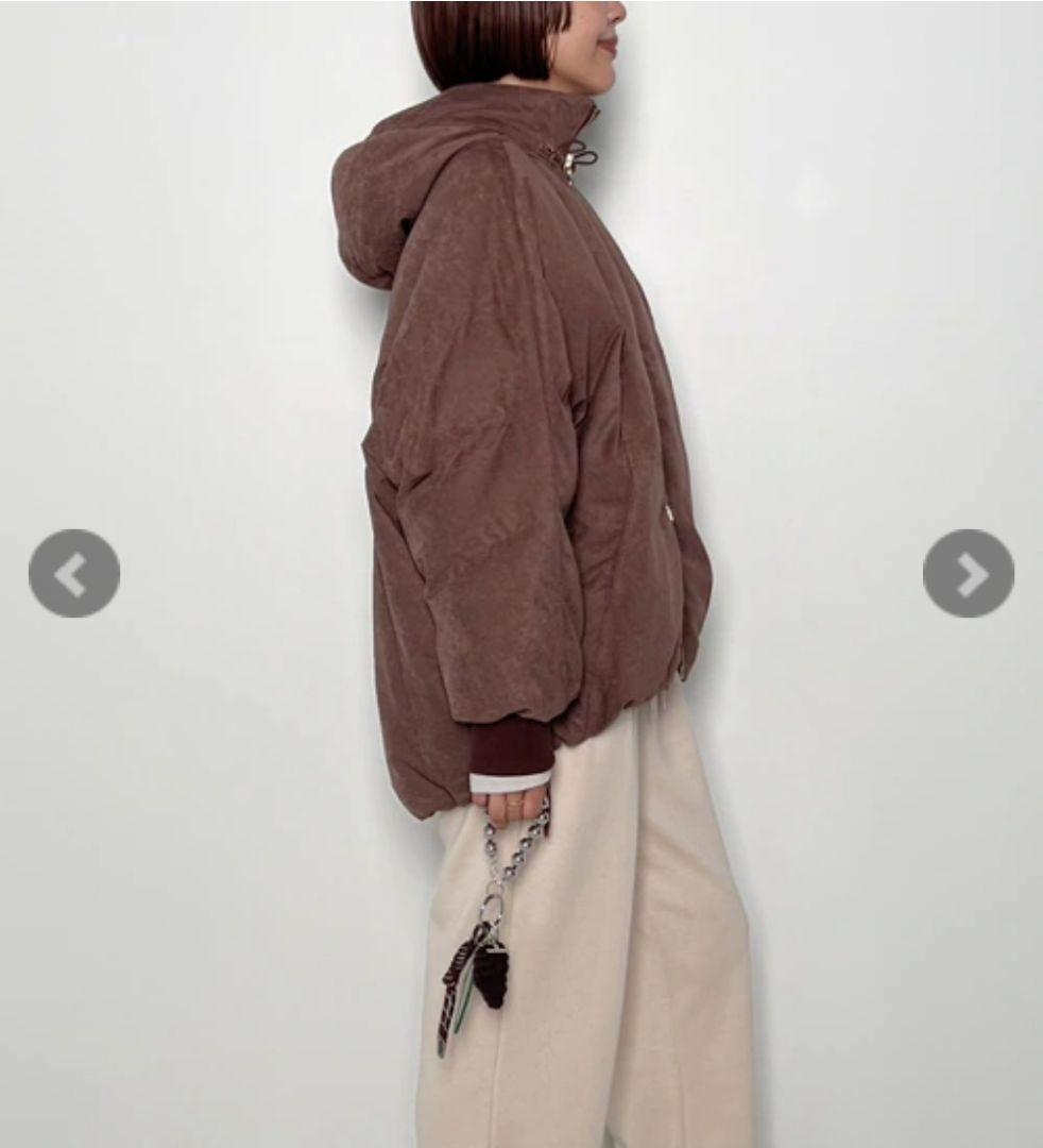 新品　CHIGNON/シニヨン　パフィードルマンCT　中綿コート　ブラック