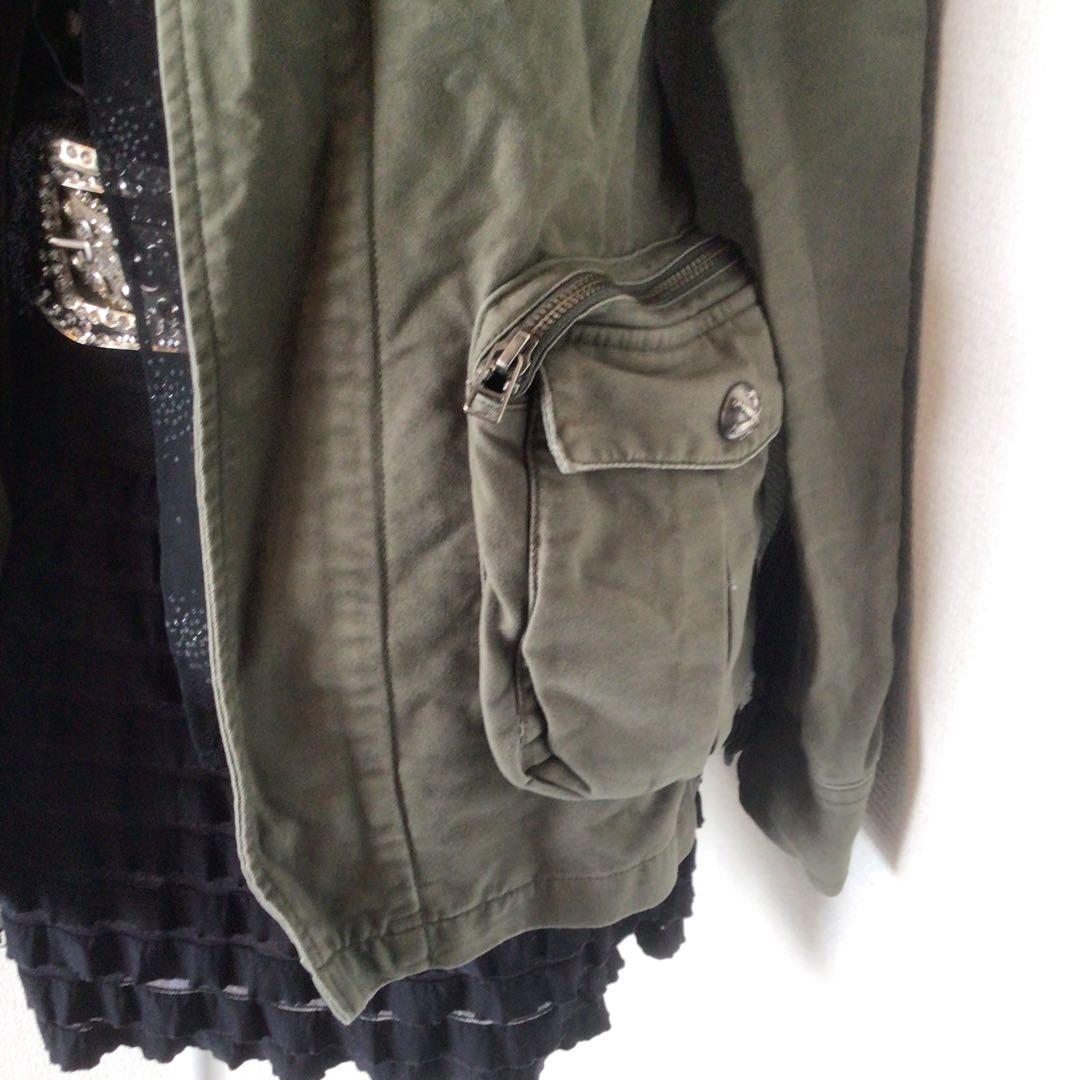 y2k 00s archive グランジ　お兄系　geek ギミックモッズコート