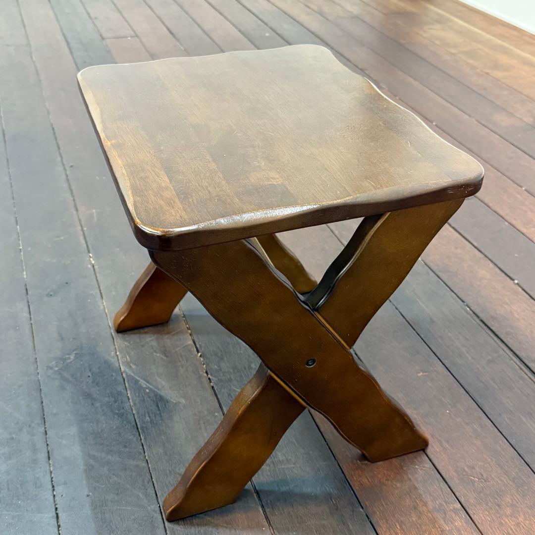 H21K3d karimoku RUSTIC ルスティック 木製 スツール