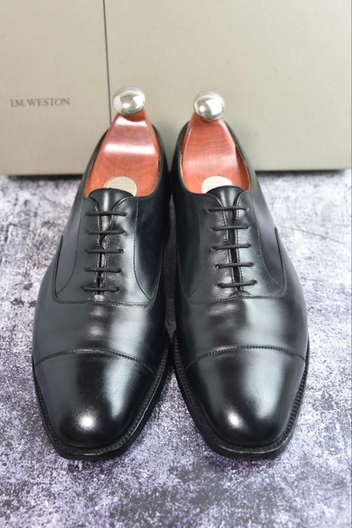 J.M.WESTON　300　クラシックキャップトゥ　6D　ブラック　11ラスト