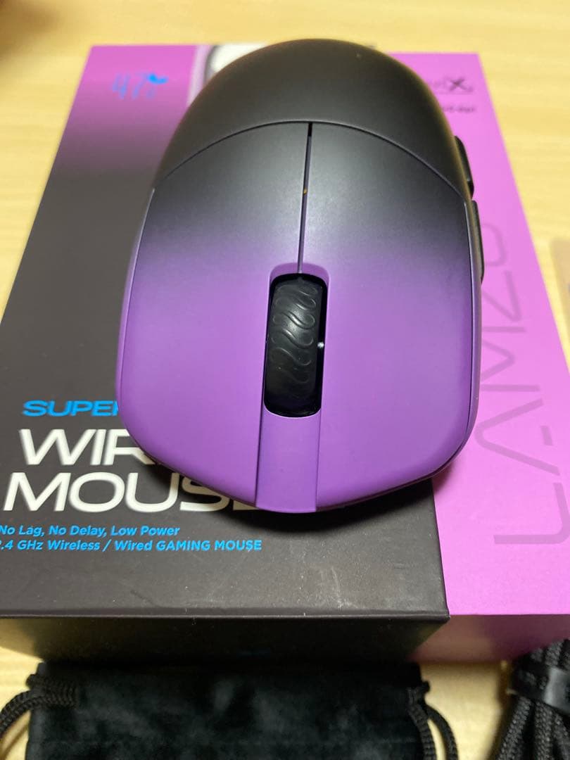 マウス・トラックボール Lamzu Maya X 8K Purple Shadow