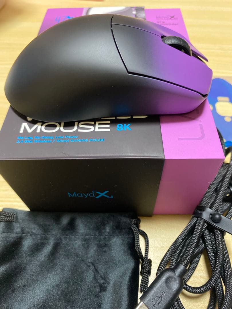 マウス・トラックボール Lamzu Maya X 8K Purple Shadow