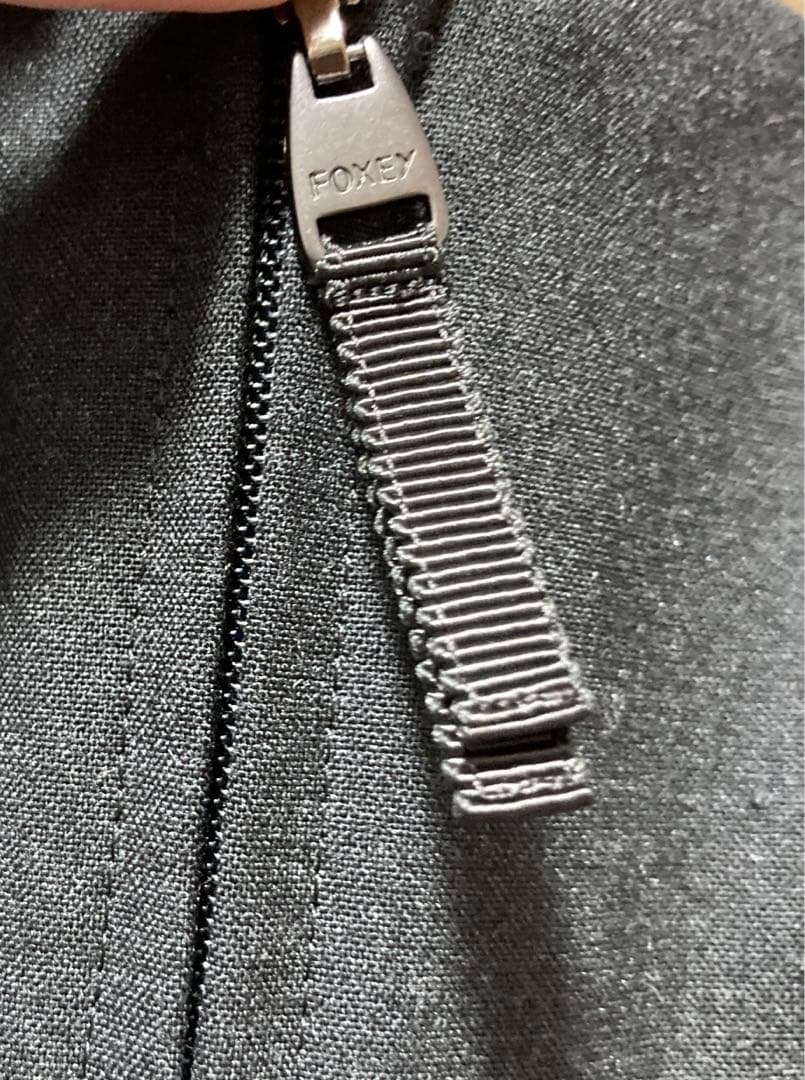 美品　フォクシーニューヨーク　フレアースカートスーツ　38 ウォッシャブル