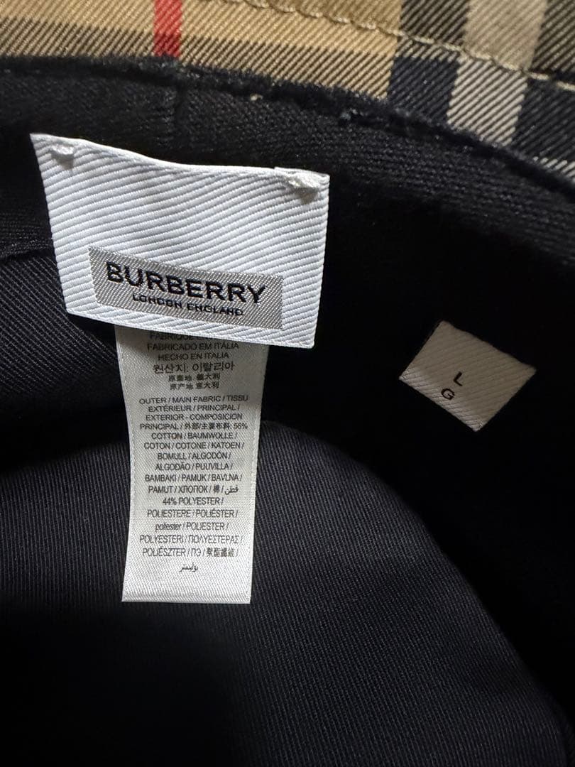 バーバリー バケットハット