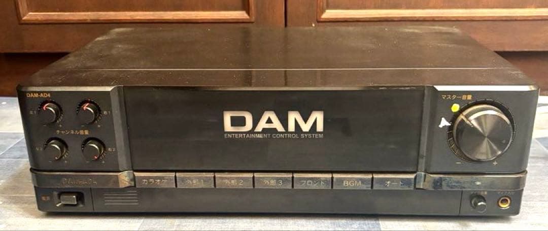 N2526 DAM-AD4 デジタルハイパワーアンプ 4チャンネル カラオケ機