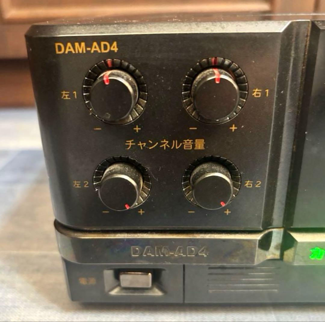 N2526 DAM-AD4 デジタルハイパワーアンプ 4チャンネル カラオケ機