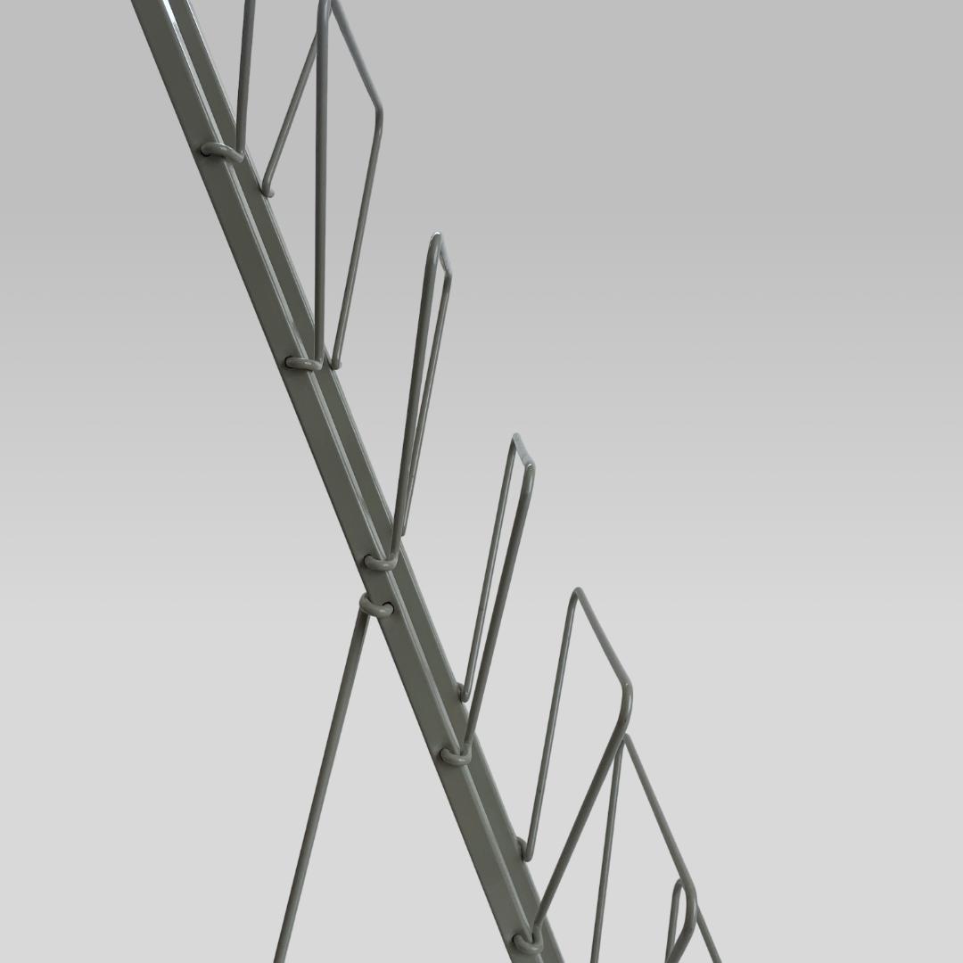 【US FURNITURE】公共用 インダストリアル パンフレットラック 本棚