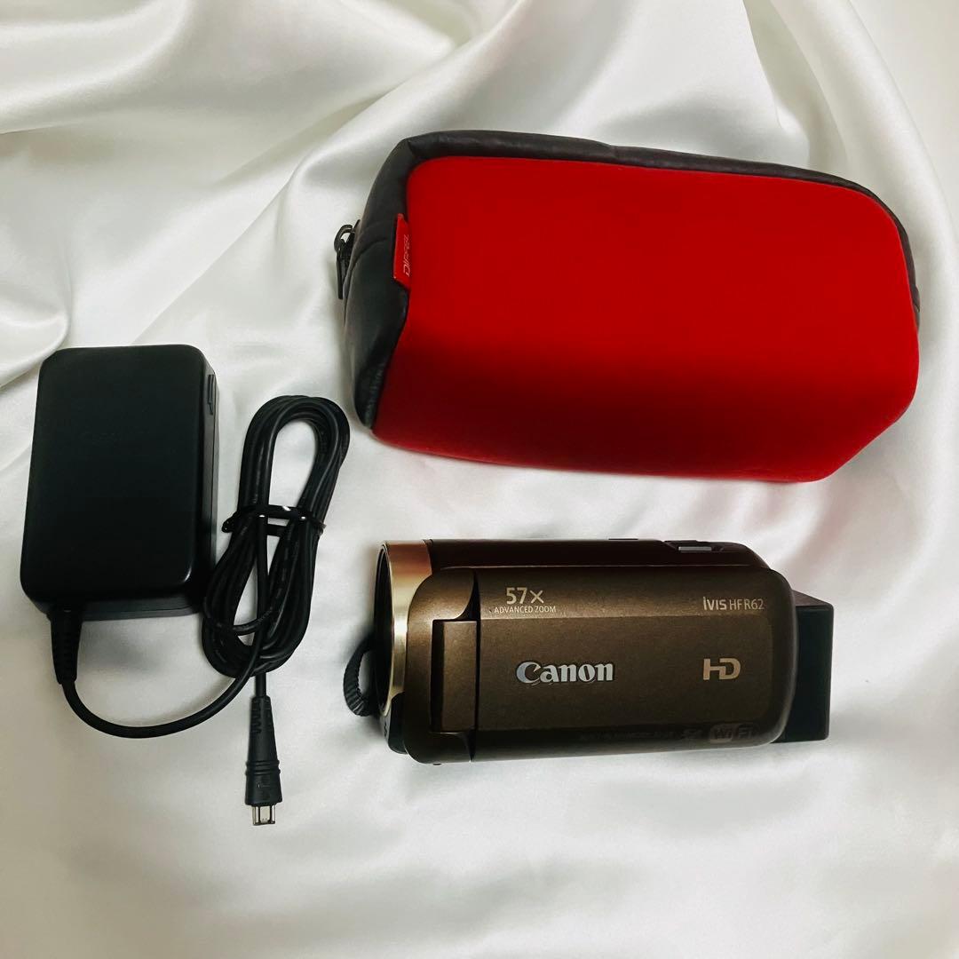 キヤノン Canon ビデオカメラ iVIS HF R62 光学32倍ズーム