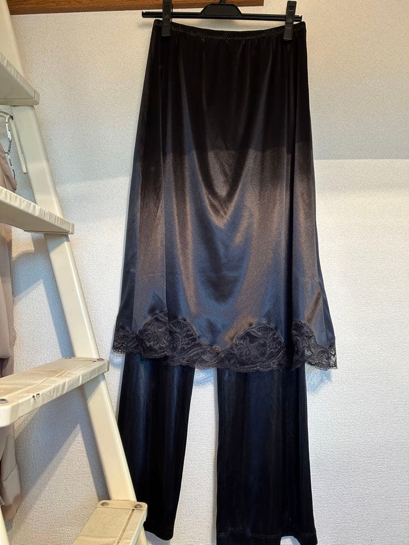 パンツ 25AW AshLey WILLIAMS/LINGERIE TROUSERS