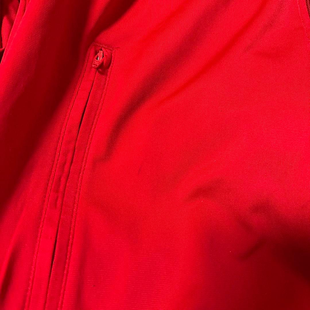 adidas トラックジャケット レッド