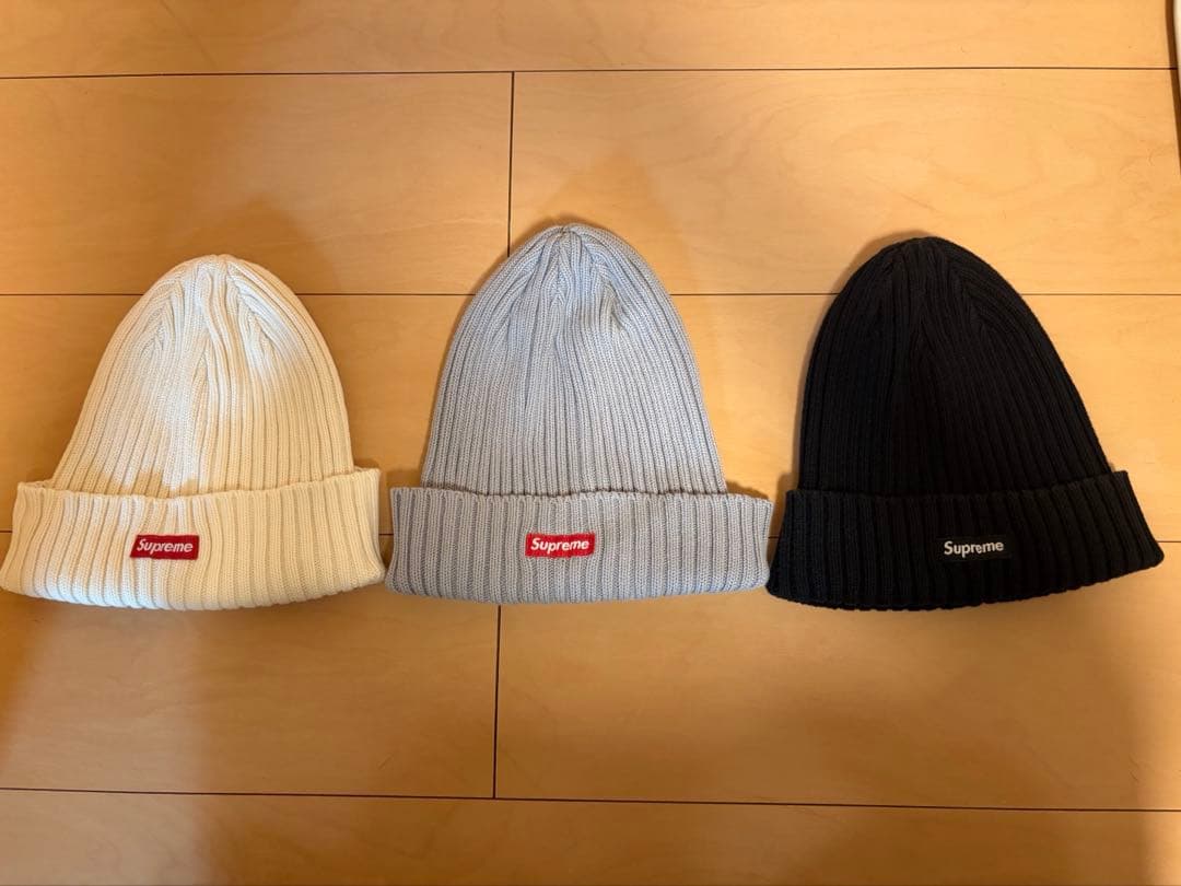 美品　送料無料　Supreme ビーニー　3色セット