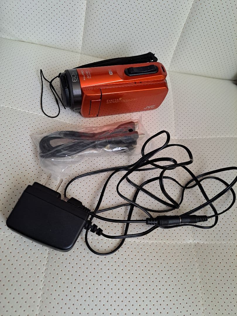 JVC Everio R オレンジ ビデオカメラ 本体