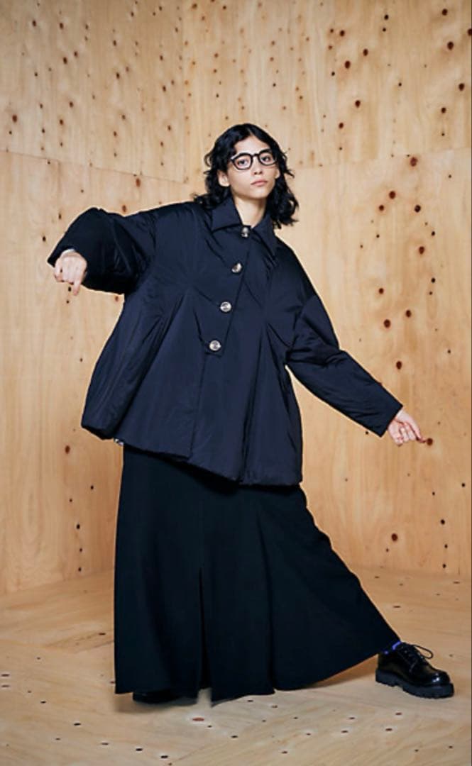 大人気　即完ENFOLD PANEL PADDED-COAT ダウンジャケット