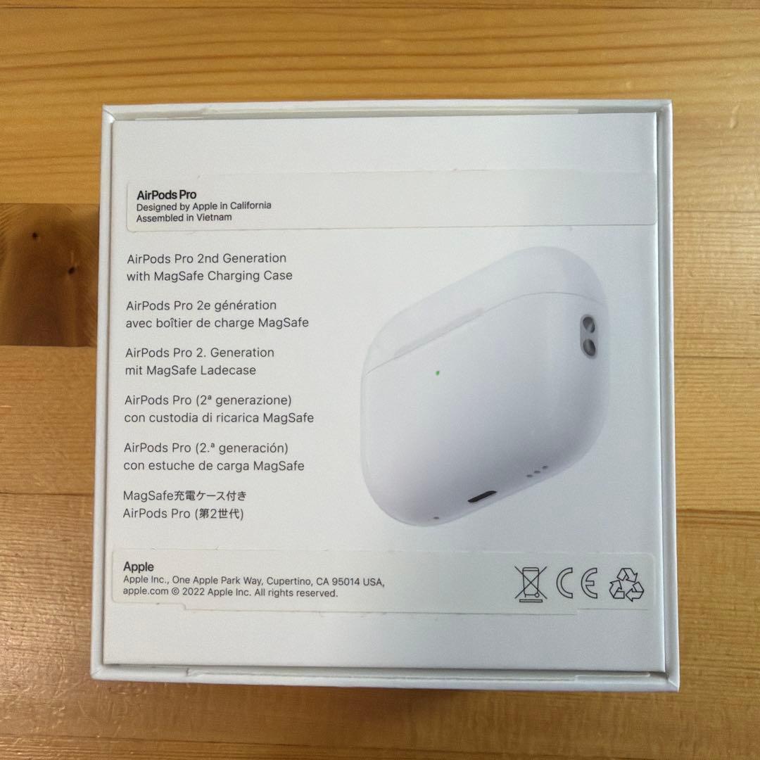 AirPodsPro2本体 第2世代 箱付き Lightning端子 ケース付き
