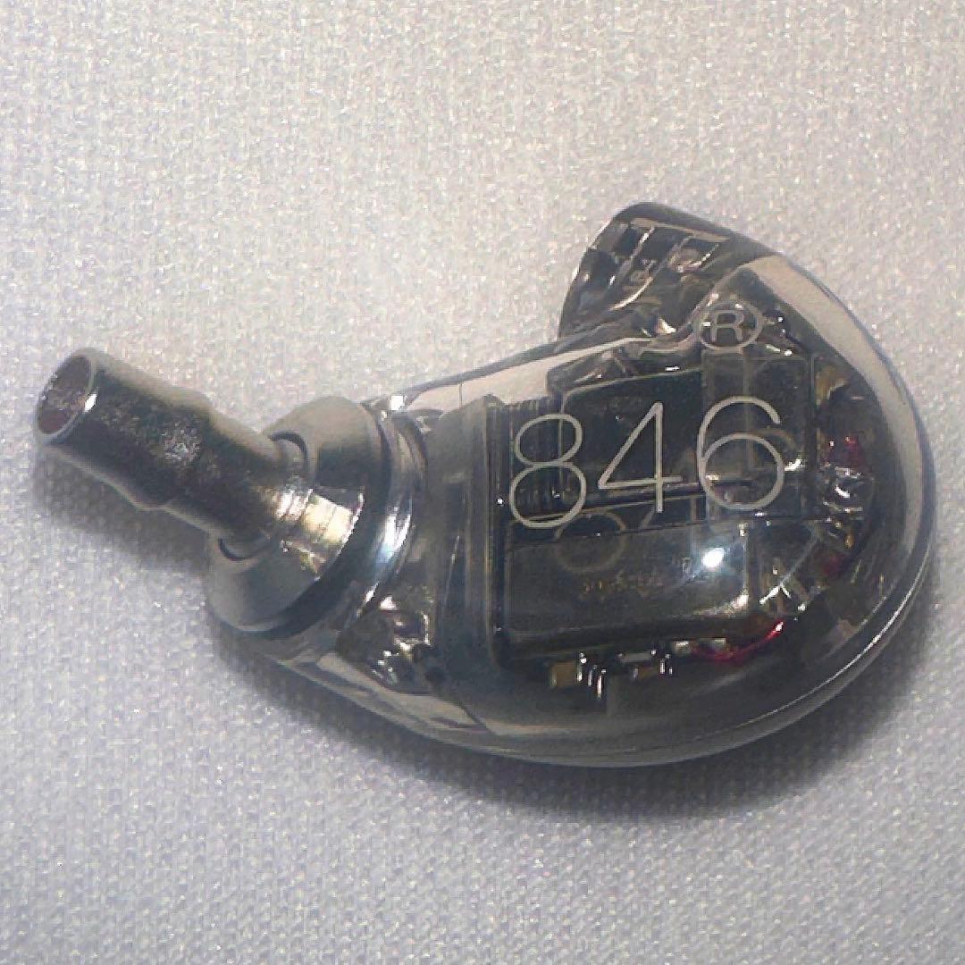 SHURE SE846 グラファイトシルバー　第２世代　付属品多数付き