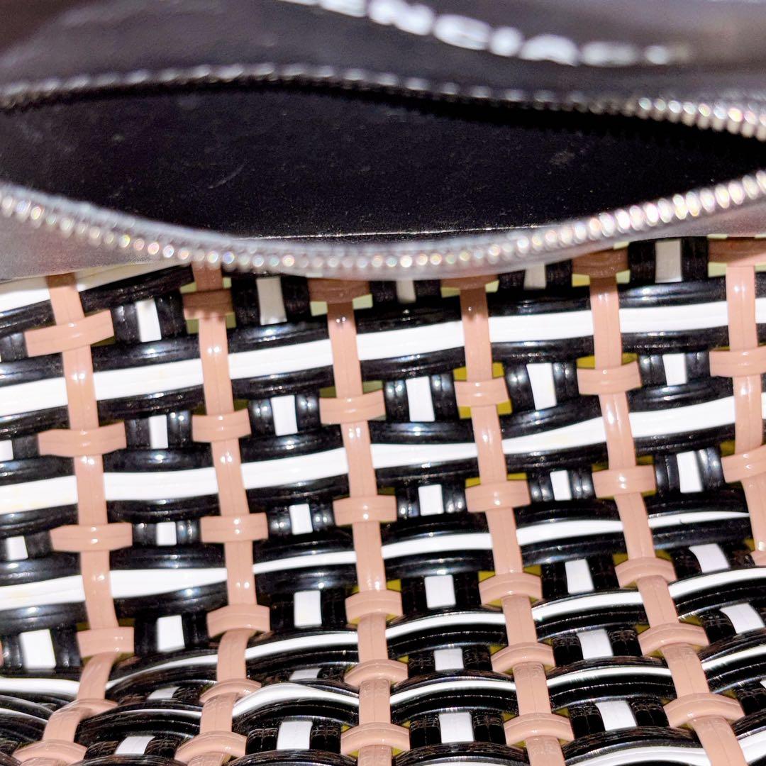 美品 BALENCIAGA バレンシアガ ビストロXS カゴバッグ　ハンドバッグ