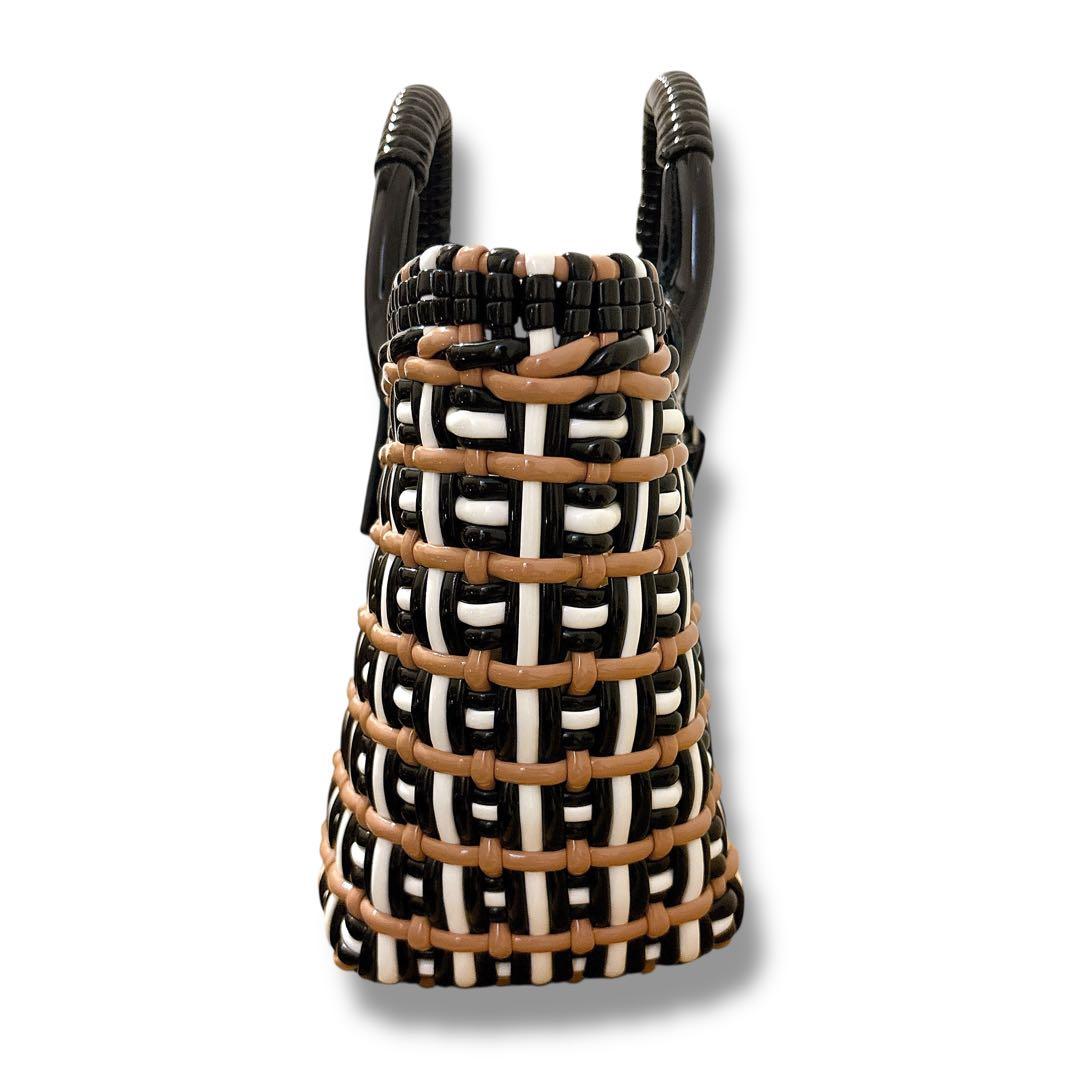 美品 BALENCIAGA バレンシアガ ビストロXS カゴバッグ　ハンドバッグ