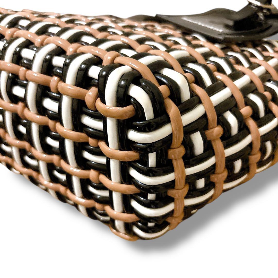 美品 BALENCIAGA バレンシアガ ビストロXS カゴバッグ　ハンドバッグ